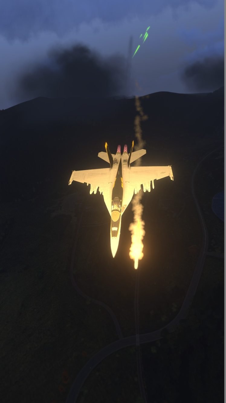 FA 18 Hornet, Arma 3, Jet fighter, Missiles HD Wallpaper Desktop Background