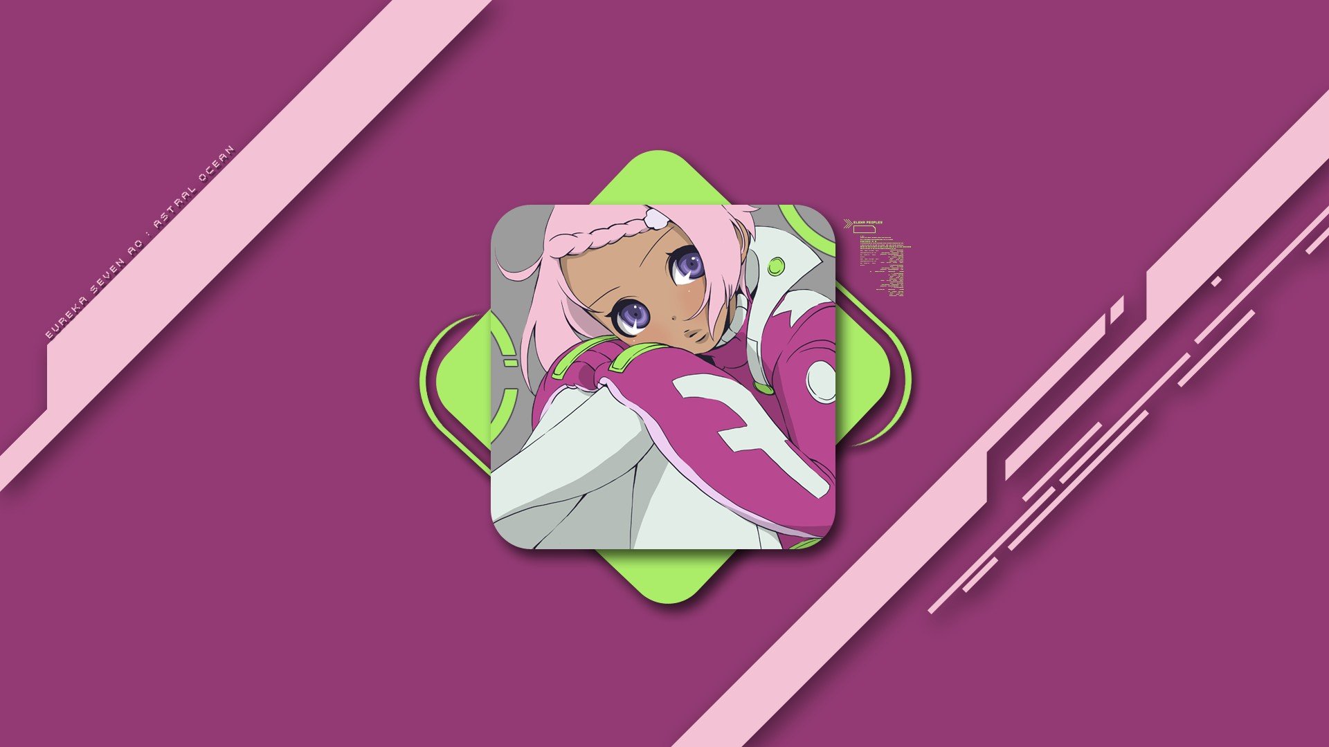 Eureka Seven, Purple, Eureka Seven Ao, Erena Piporuzu Wallpaper