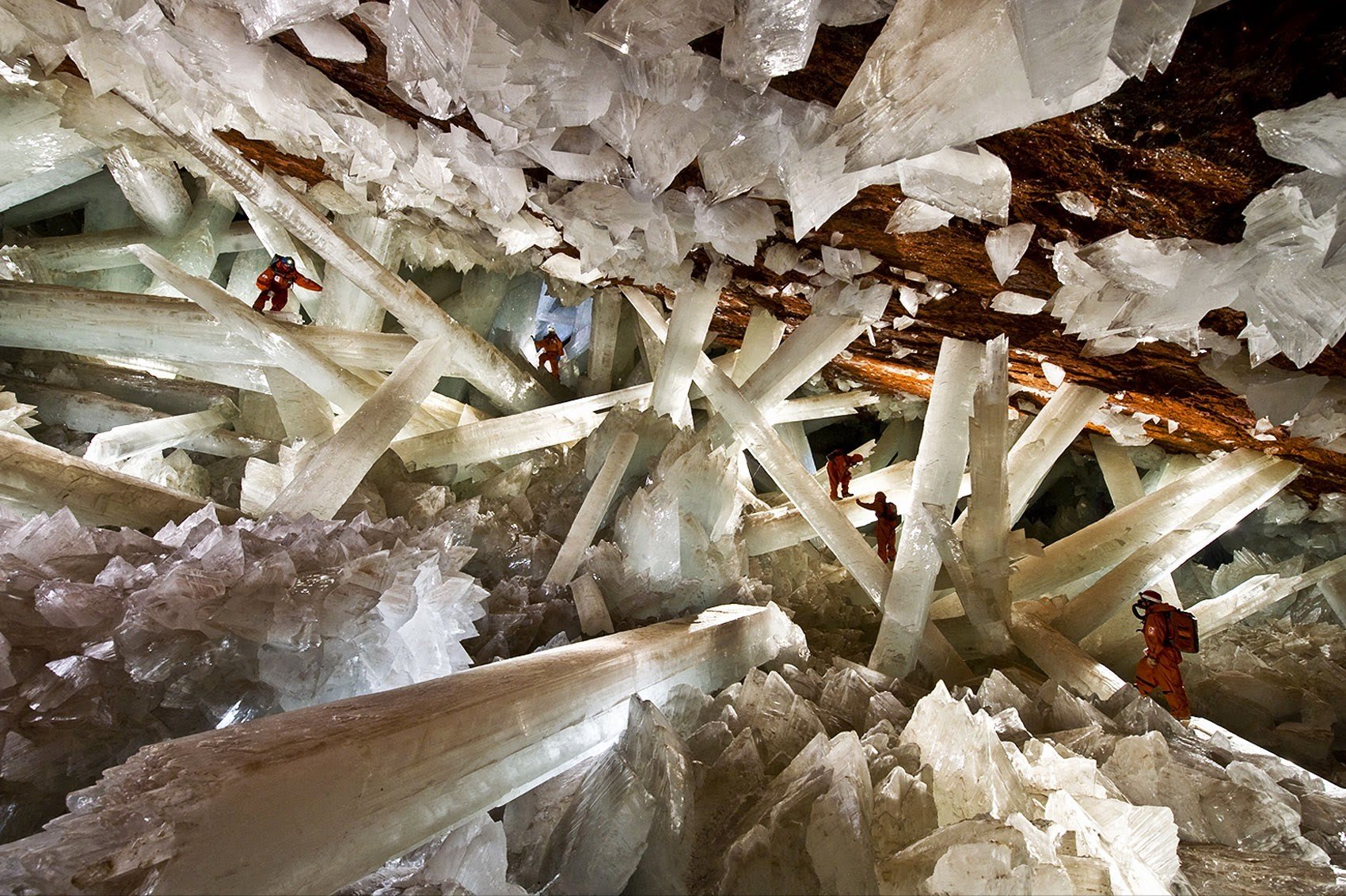 Mexico, Cave, Cueva de los Cristales Wallpaper