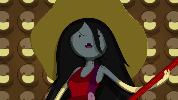 Adventure Time, Marceline the vampire queen HD Wallpaper Desktop Background