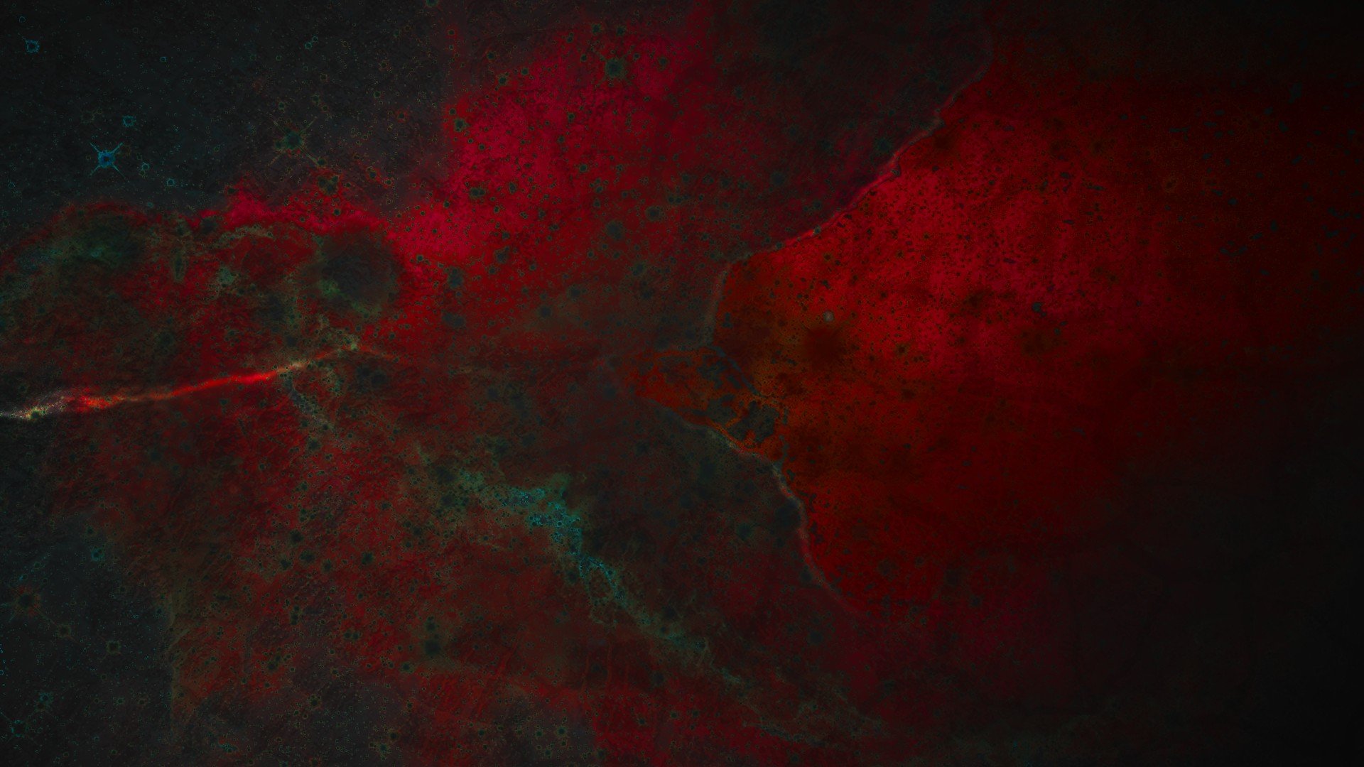 dark, Red, Distortion Wallpaper