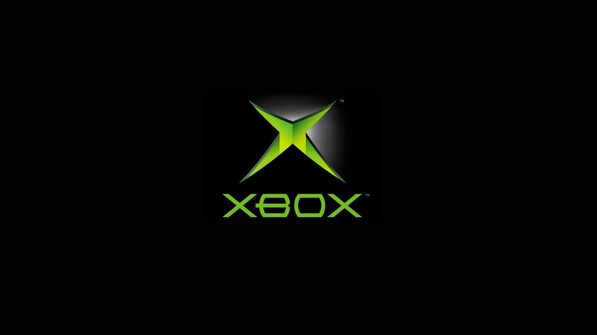 Xbox, Black background Wallpaper