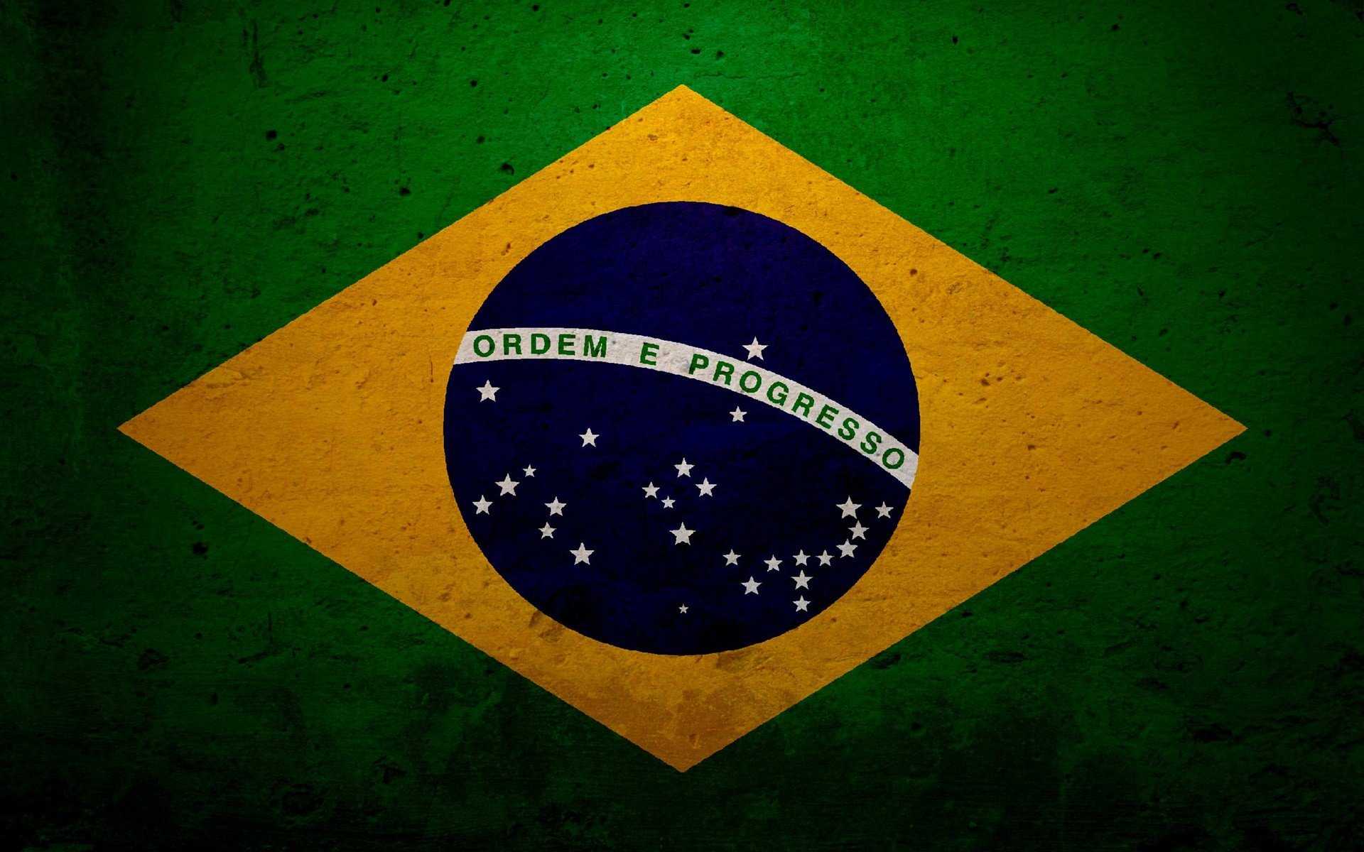 Brazil, Flag Wallpaper
