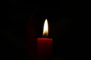 candles, Black background