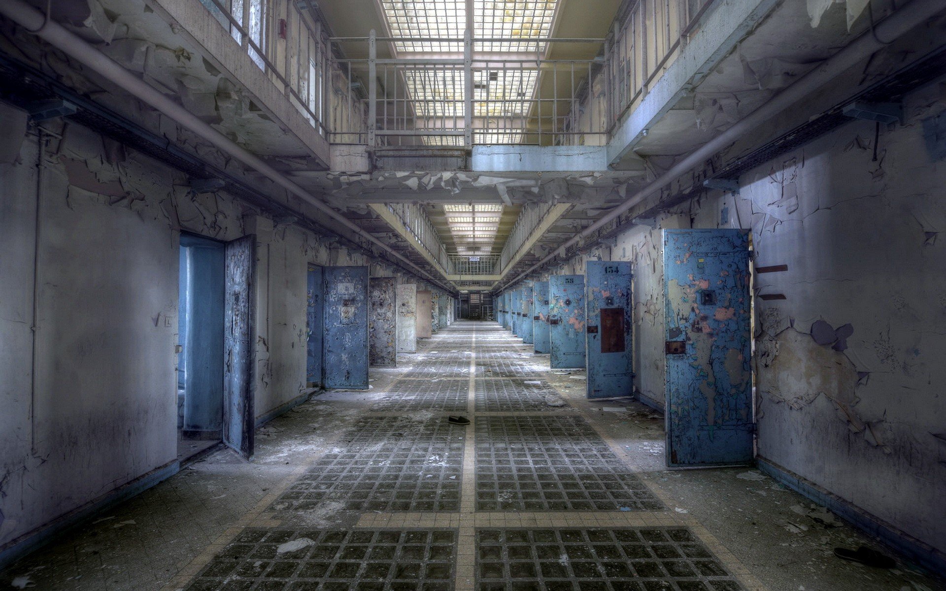 prisons, Abandoned Wallpaper