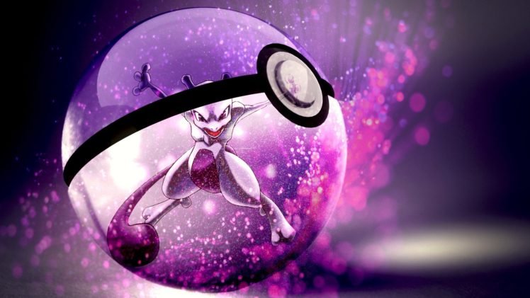 Pokemon, Mewtwo HD Wallpaper Desktop Background