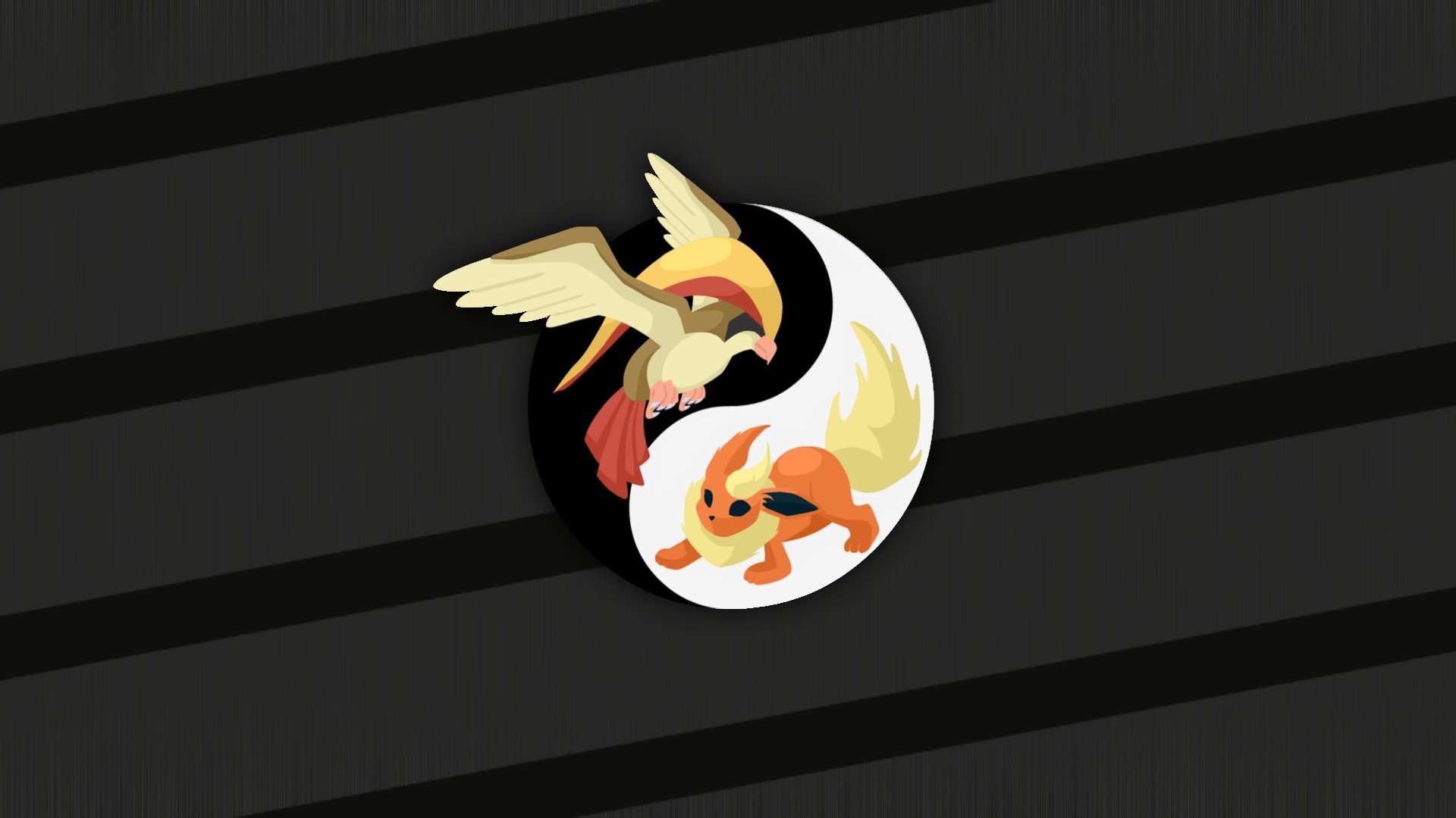 Pokemon, Yin and Yang Wallpaper
