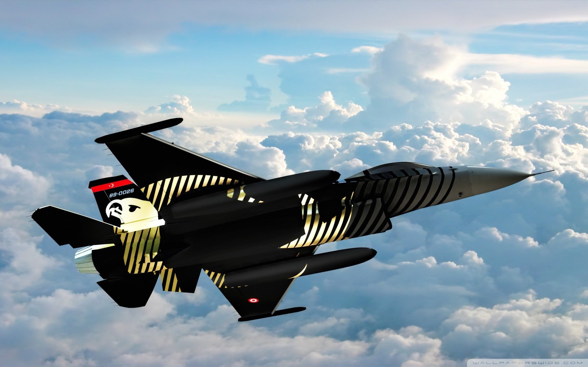 Turkey, SoloTurk, General Dynamics F 16 Fighting Falcon Wallpaper