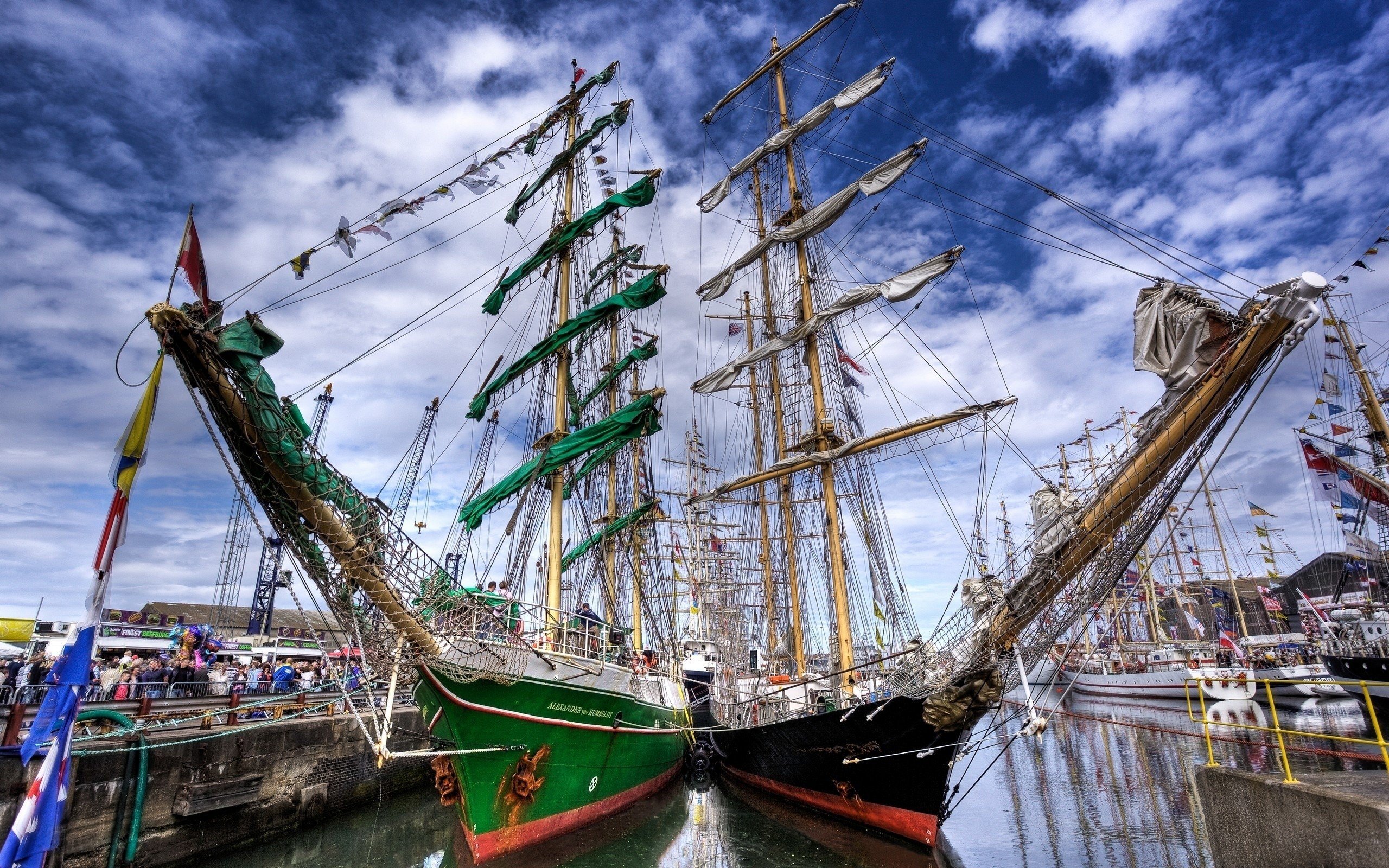 HDR, Ship, Boat Wallpaper