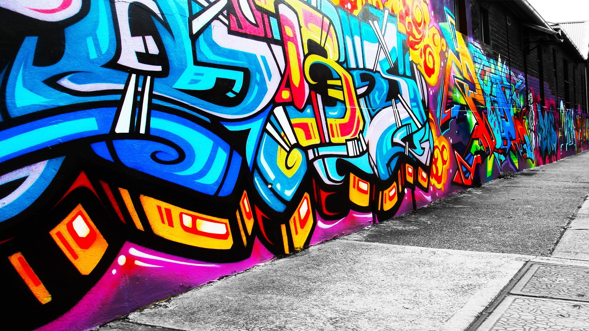 graffiti, Street art Wallpaper