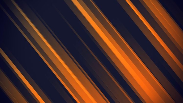 orange, Stripes HD Wallpaper Desktop Background