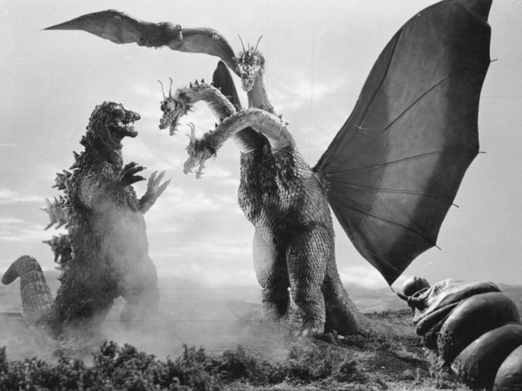 Godzilla, Ghidorah HD Wallpaper Desktop Background