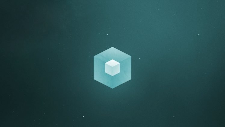 minimalism, Cube HD Wallpaper Desktop Background