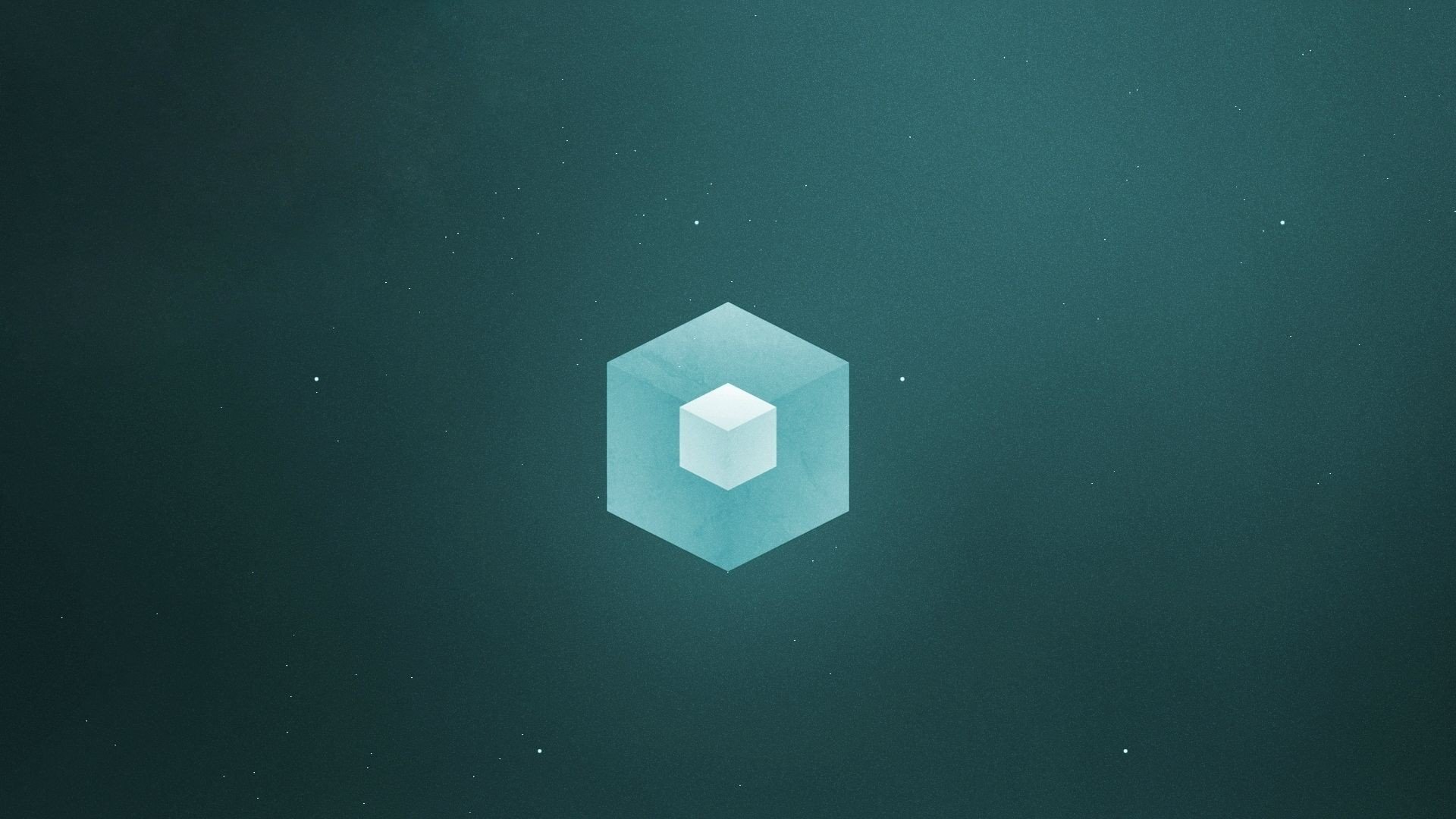 minimalism, Cube Wallpaper