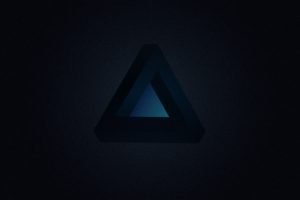 minimalism, Penrose triangle, Triangle