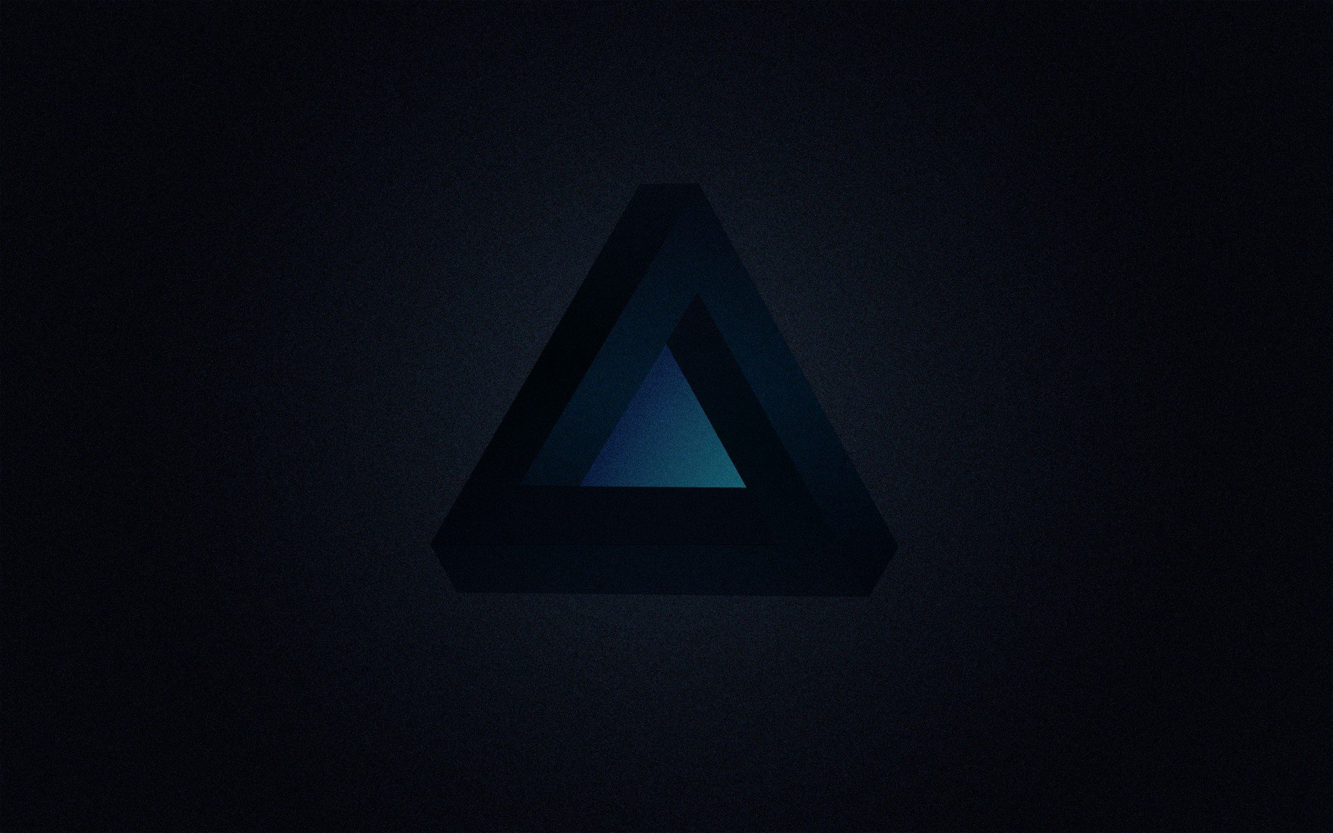 minimalism, Penrose triangle, Triangle Wallpaper