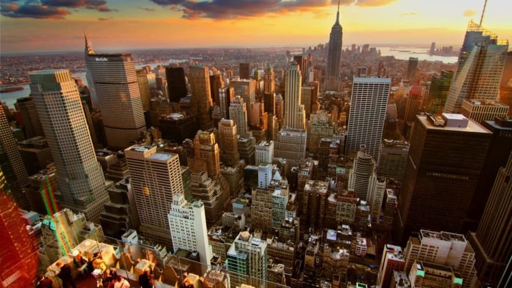 cityscape, USA, Empire State Building, New York City HD Wallpaper Desktop Background