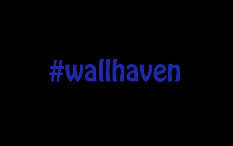 wallhaven, Black, Blue, Sharp, Simple background HD Wallpaper Desktop Background