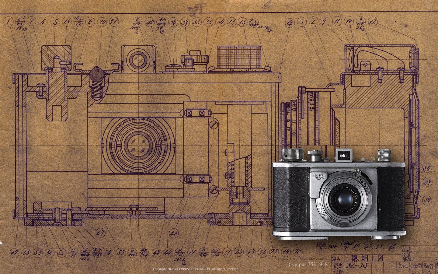 camera, Schematic, Diagrams Wallpaper