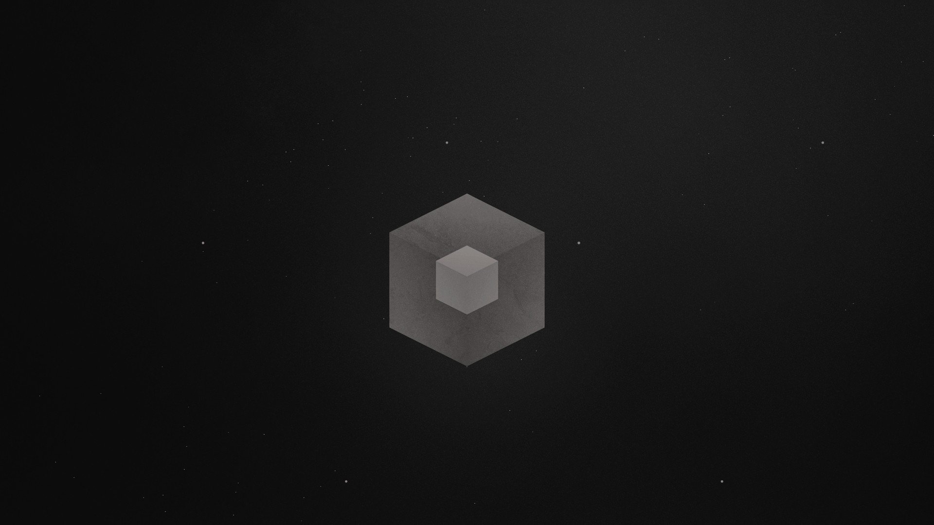 minimalism, Cube, Simple Wallpaper