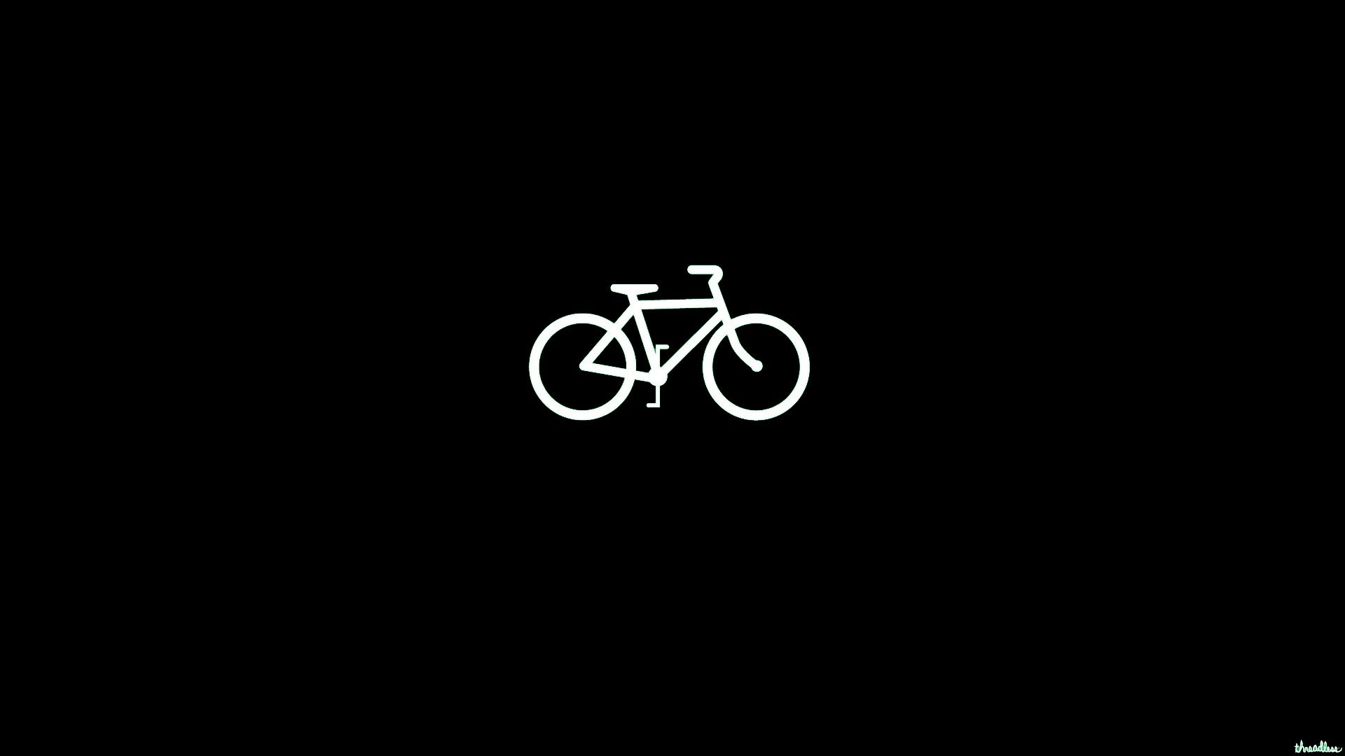 bicycle, Simple background Wallpaper