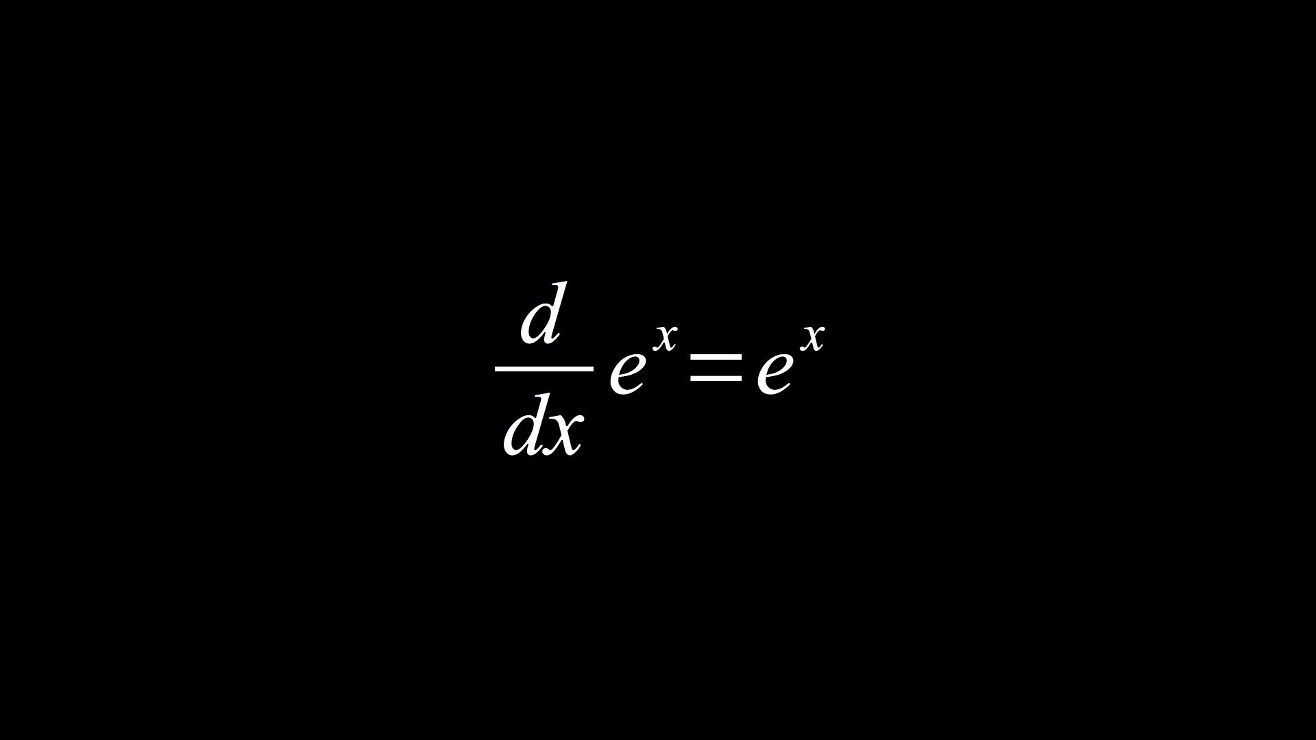 mathematics, Equation, Black, Derivative Wallpaper