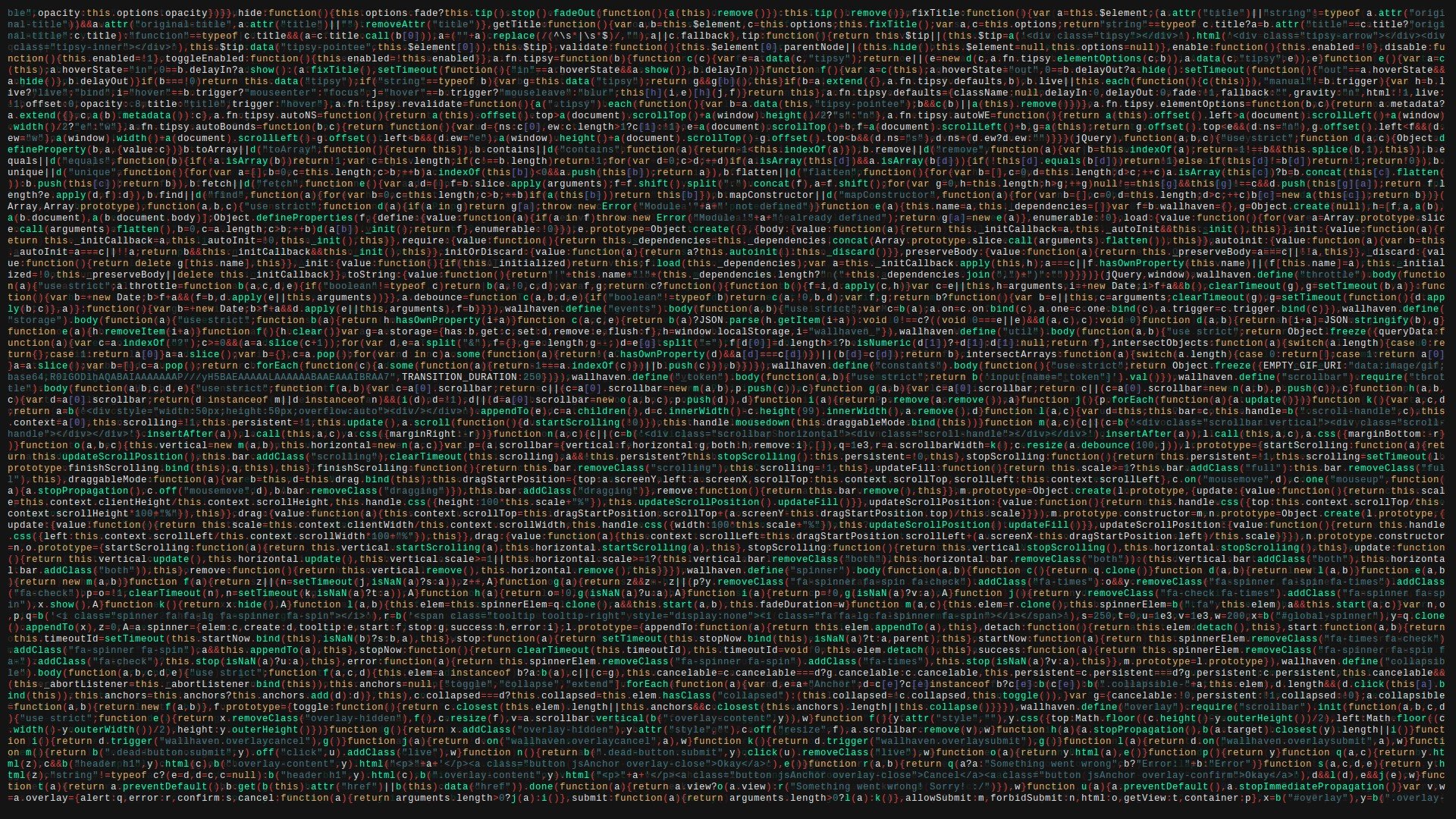 code, Programming, Programming language, JavaScript, Colorful, Simple background, Wallhaven, Minified, Syntax highlighting Wallpaper