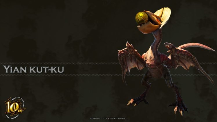 Monster Hunter, Yian Kut Ku HD Wallpaper Desktop Background
