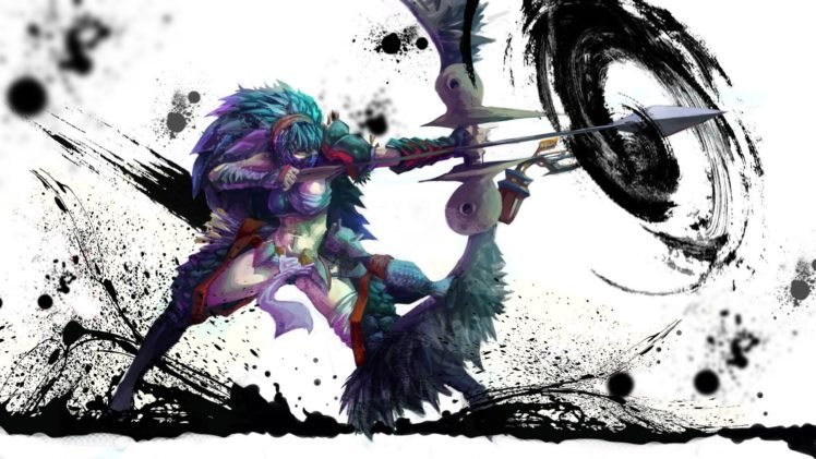 Monster Hunter, Bows, Nargacuga HD Wallpaper Desktop Background