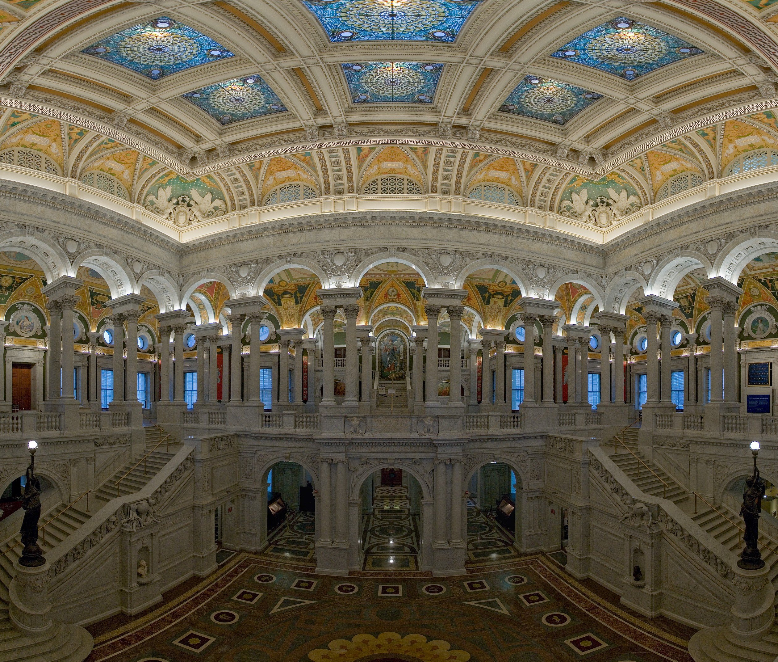 library, Library of congress, Washington, D.C. Wallpaper