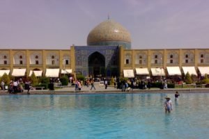 Iran, Isfahan, Mosques, Sheikh Lotfollah Mosque