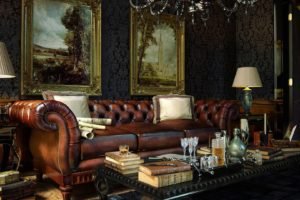 living rooms, Interior design, Interiors, Books, Alcohol, Painting, Indoors