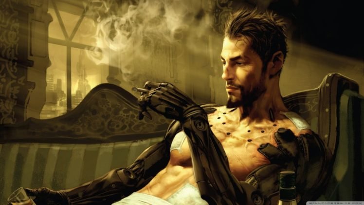 Adam Jensen, Deus Ex: Human Revolution HD Wallpaper Desktop Background