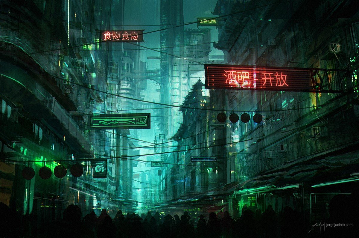 Anime Cyberpunk City Cyberpunk Concept Badass Female Character Anime Cyber Designs Sci Fi 4299