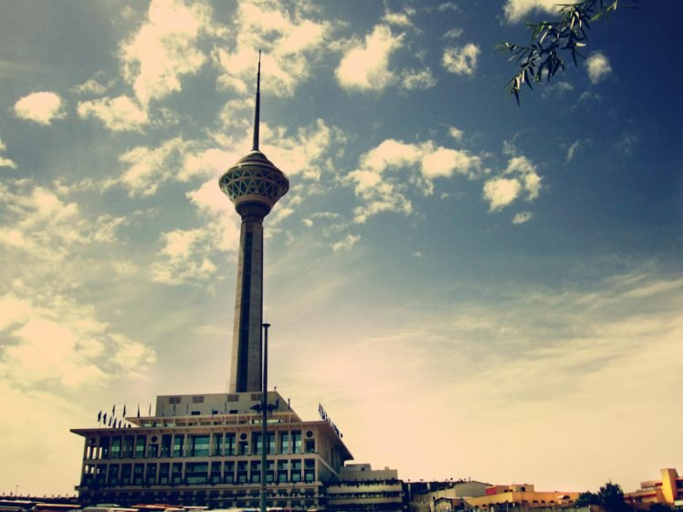 Iran Tehran City Milad Tower Tower Hd Wallpapers Desktop And