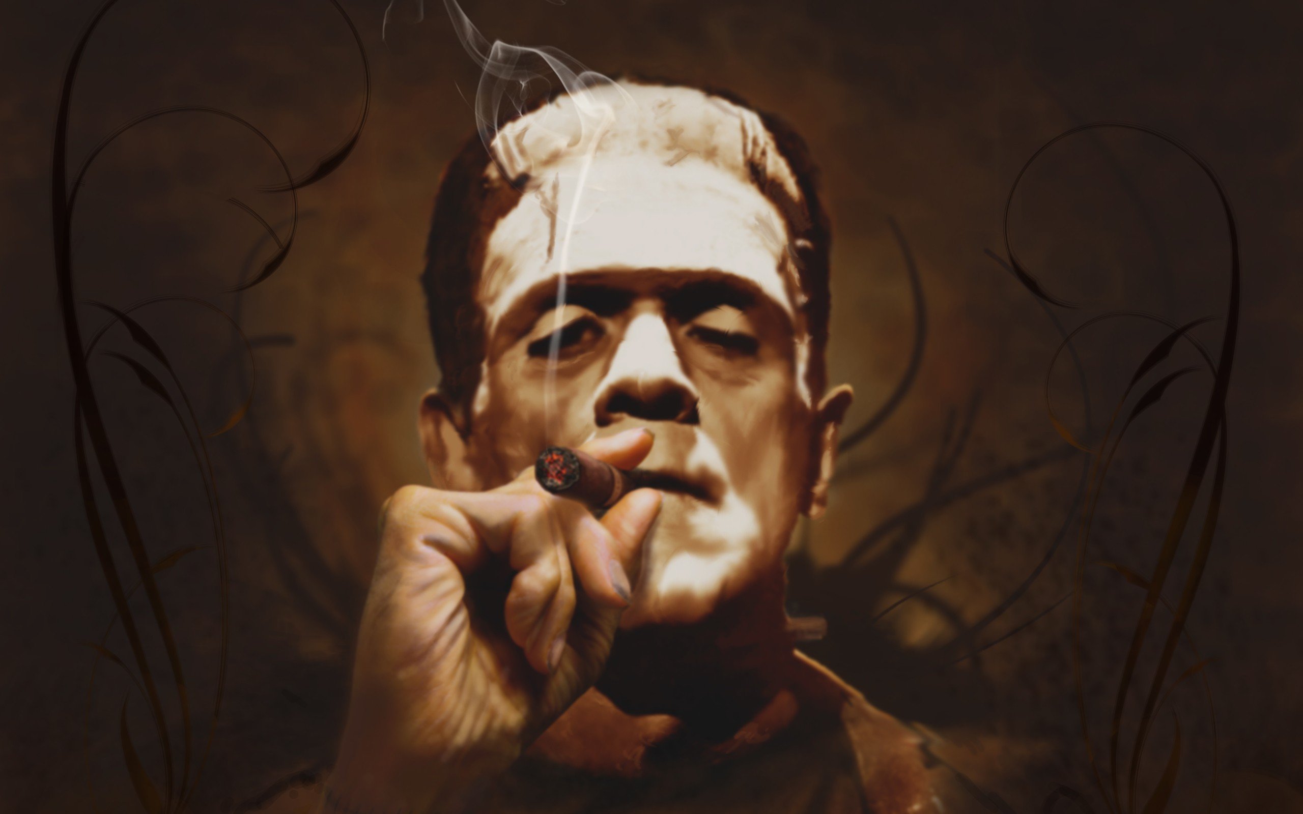 Monster of Frankenstein, Boris Karloff Wallpaper
