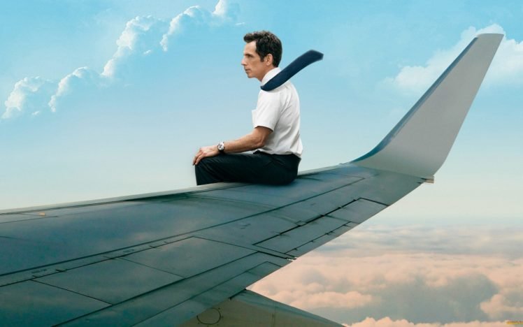 Ben Stiller, The Secret Life of Walter Mitty, Airplane HD Wallpaper Desktop Background
