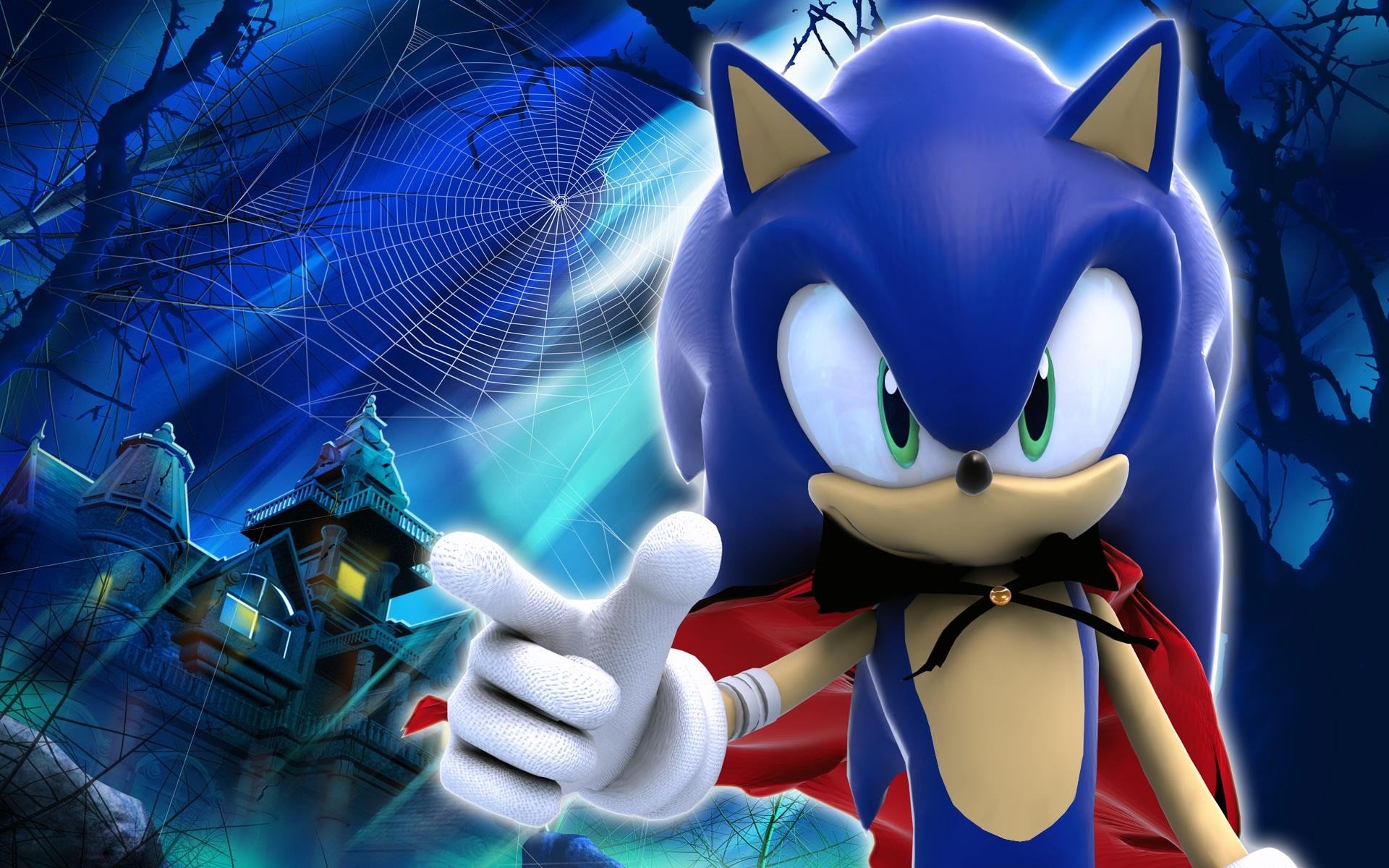 Sonic the Hedgehog, Halloween Wallpaper