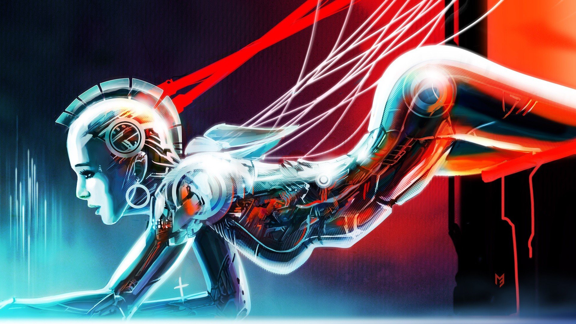 androids, Robot Wallpaper