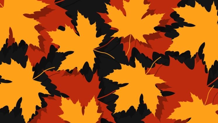 leaves, Maple leaves, Vectors HD Wallpaper Desktop Background