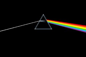 prism, Pink Floyd, Black, Dark Side Of The Moon