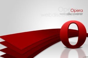 opera browser, World, Opera, Red