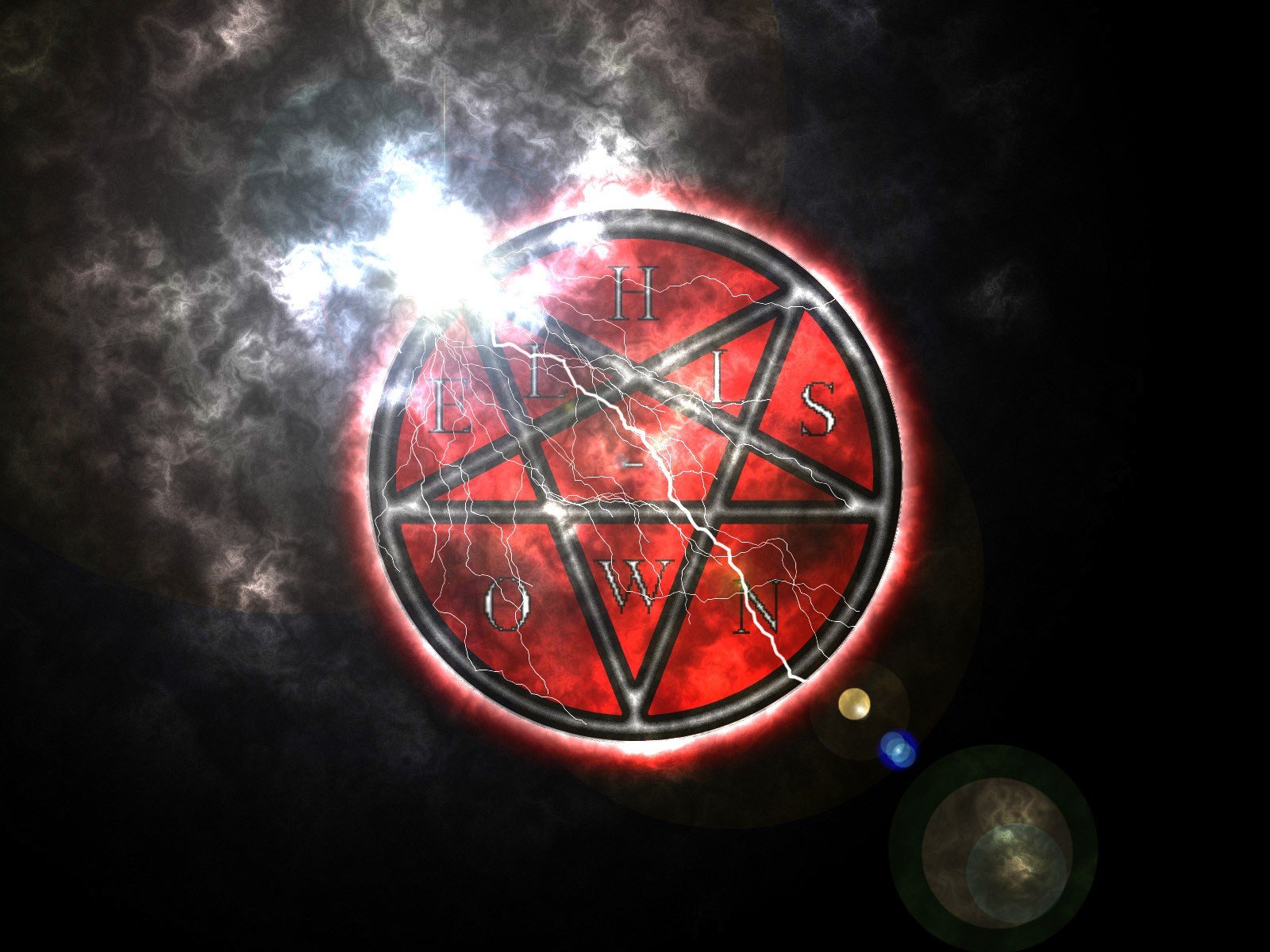 Gothic, Pentagram Wallpaper