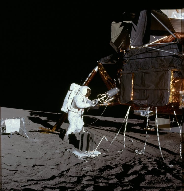 Apollo, Moon, Astronaut HD Wallpaper Desktop Background