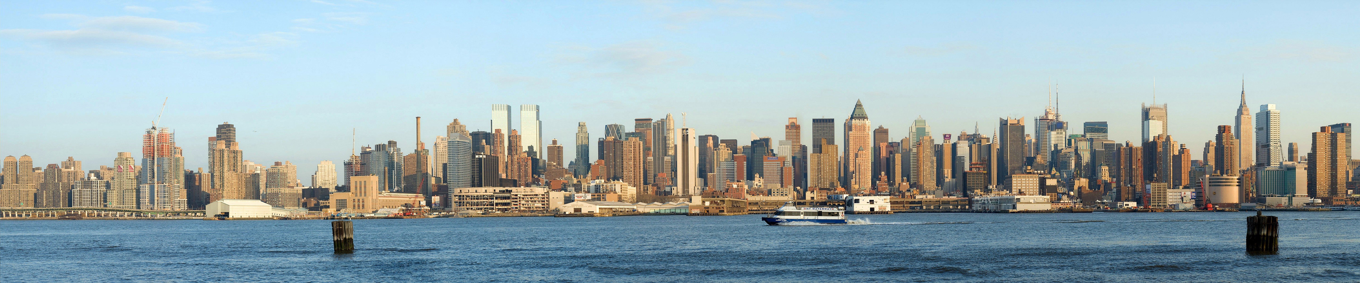 triple screen, New York City Wallpaper