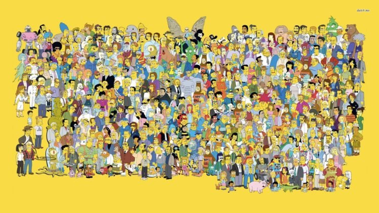 The Simpsons, Bart Simpson, Homer Simpson, Marge Simpson, Yellow HD Wallpaper Desktop Background