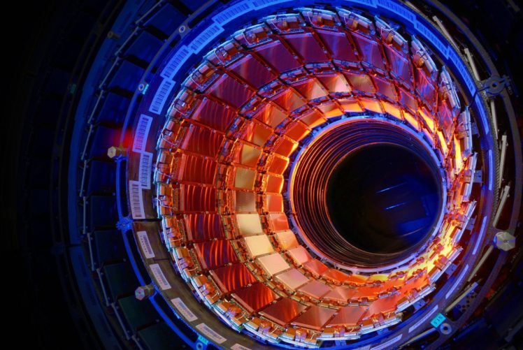 Large Hadron Collider HD Wallpaper Desktop Background