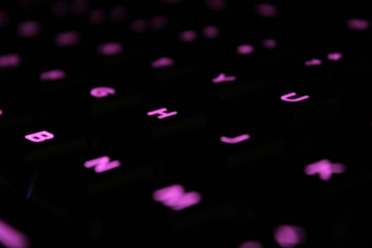 macro, Glowing, Technology, Keyboards HD Wallpaper Desktop Background