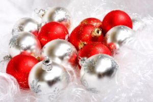 New Year, Christmas ornaments