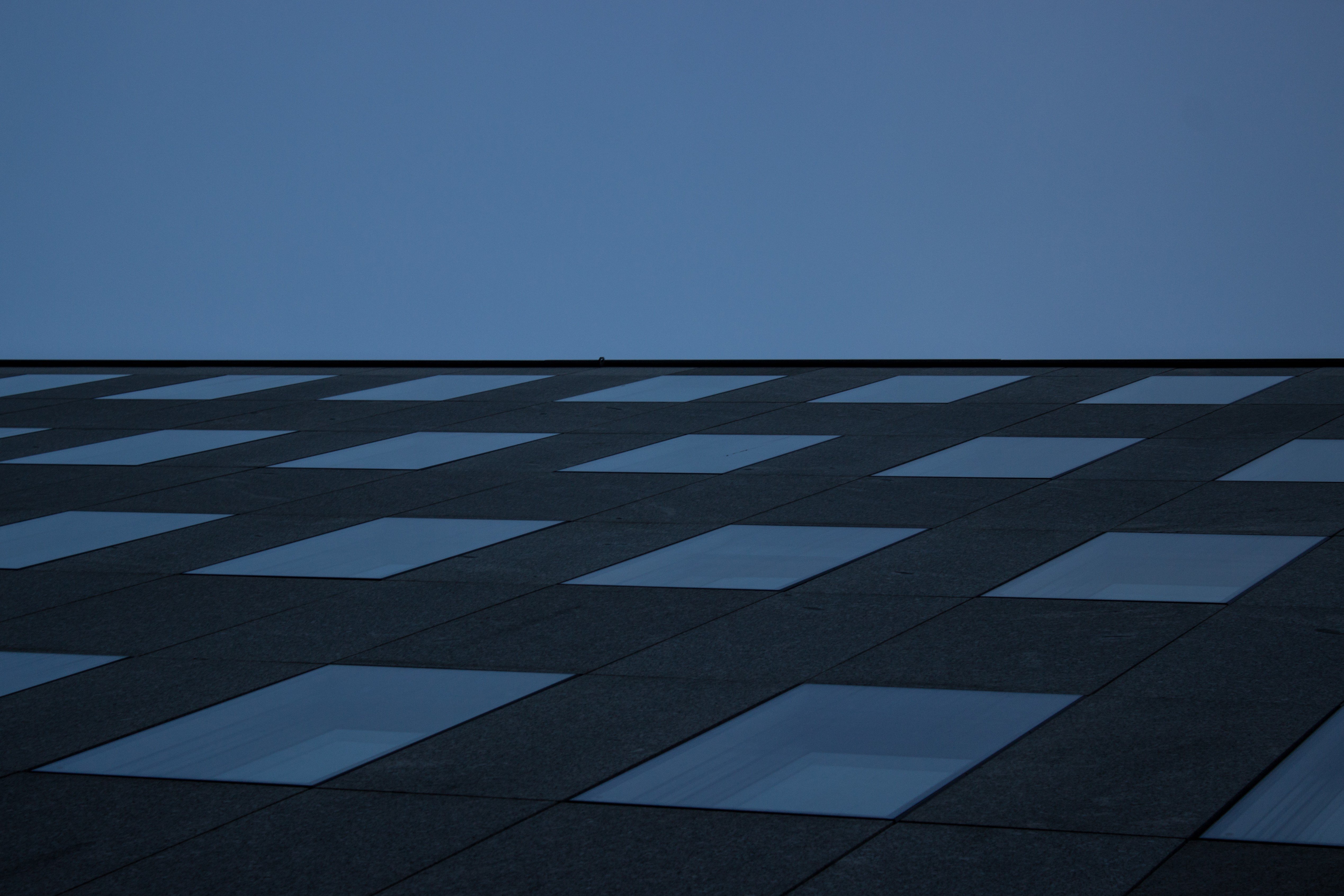 simple, Blue, Window, Surreal, Architecture, Modern Wallpaper